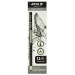 مداد مشکی HB آریا مدل Graphite-pencile