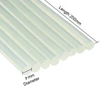 چسب حرارتی جانسون قطر 7 میل (باریک) ابعاد محصول