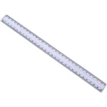 خط کش پلاستیکی 30cm شفق