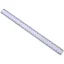 خط کش پلاستیکی 30cm شفق