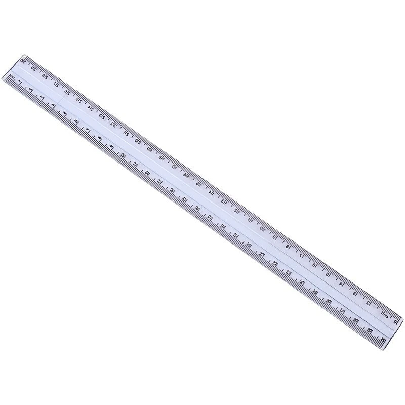 خط کش پلاستیکی 30cm شفق